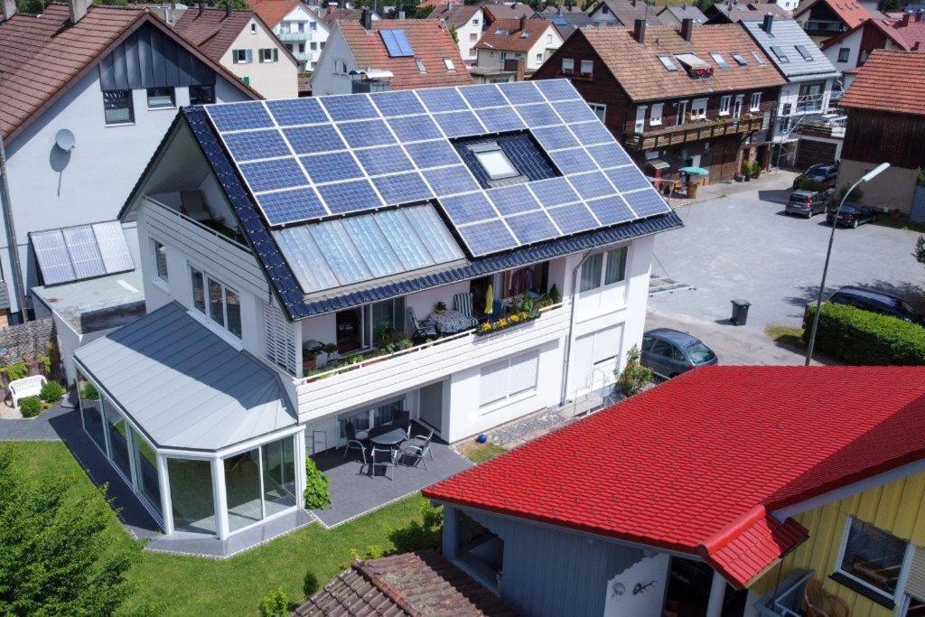 Ferienwohnung Am Enzufer Mit Wintergarten Bad Wildbad Im Schwarzwald Exterior foto